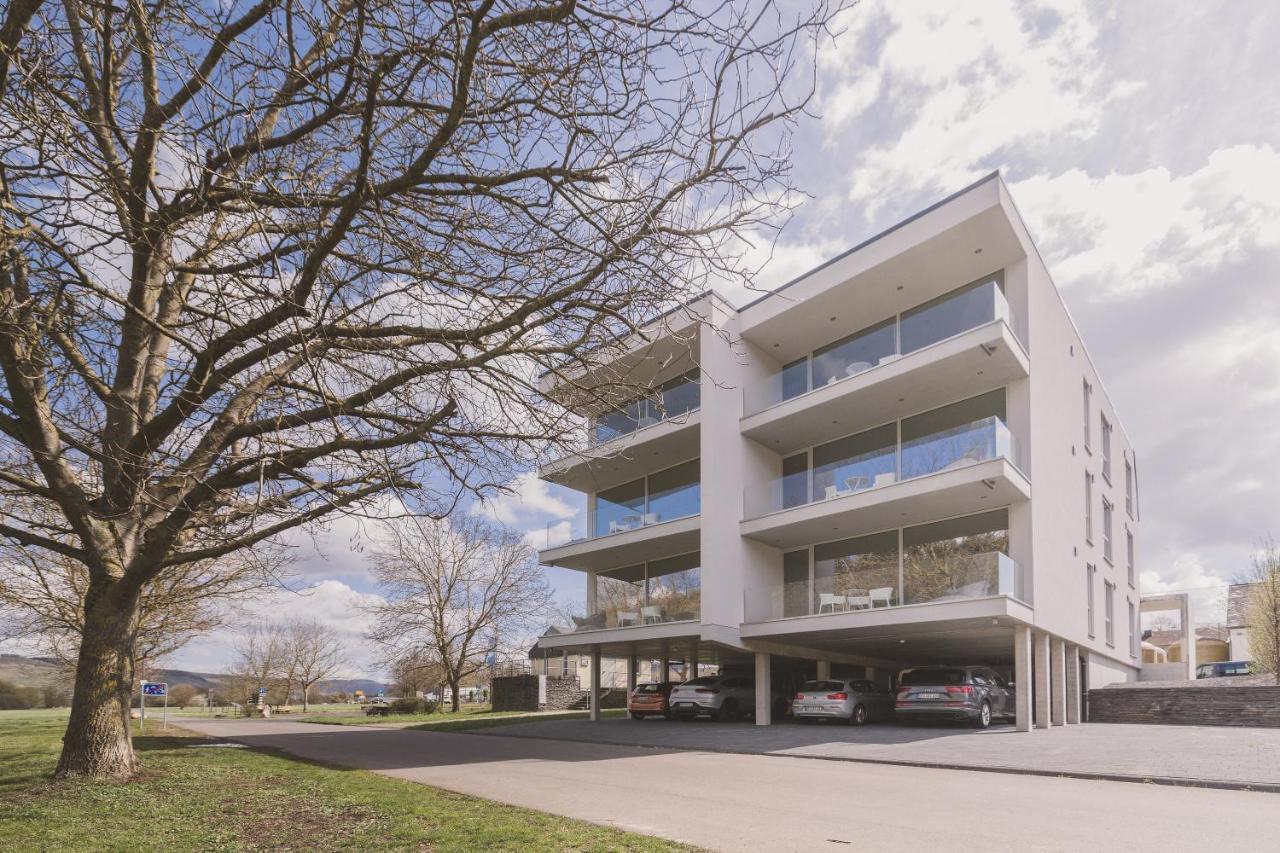Steillage - Design Moselsuiten Mit Panoramablick Und Spa Brauneberg Exteriér fotografie