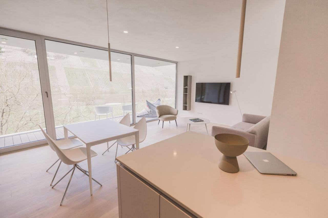 Steillage - Design Moselsuiten Mit Panoramablick Und Spa Brauneberg Exteriér fotografie