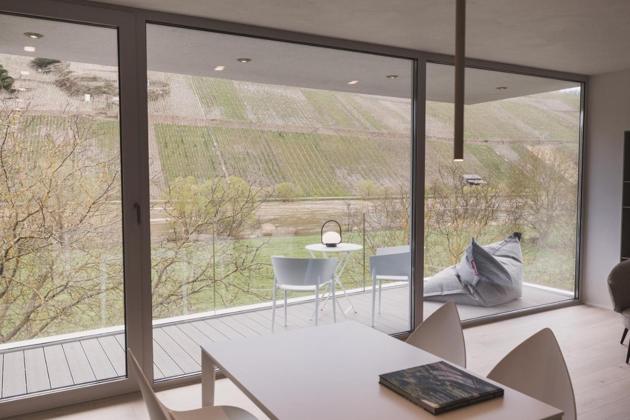 Steillage - Design Moselsuiten Mit Panoramablick Und Spa Brauneberg Exteriér fotografie